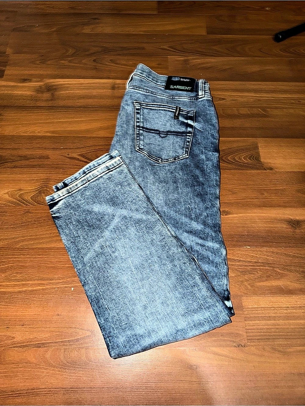 Sargent Boot Cut Jeans in Blue